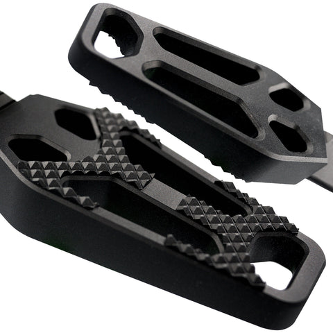 Crook Series Driver Foot Pegs for Harley Davidson M8 Softail models