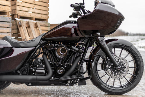 "Wrapper" Front Fender For 18X5.5" Fat Wheels With Stock Legs Touring 2014-2023