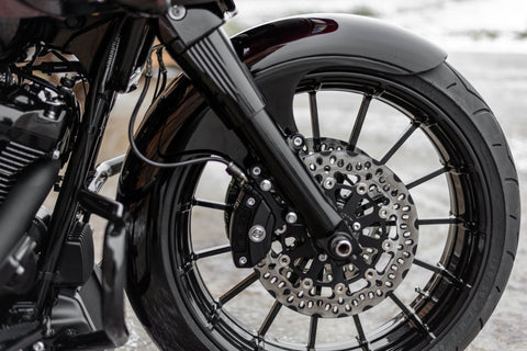 2014-2023 Touring Upper Fork Covers For BullDog Series Fenders And Fat Front Wheels