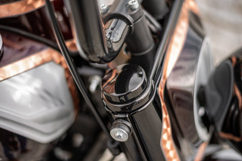 2018-2025 Softail Heritage Deluxe Slim FLHC/S FLDE FLSL Fork End Caps