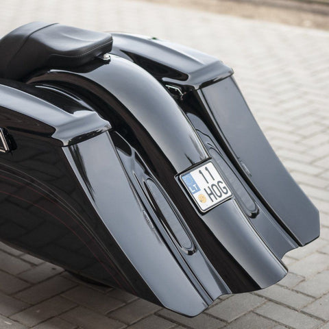 7″ Stretch and 5" Extended Down Touring Saddlebags 1996-2013