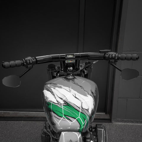 Killer Custom "Drag-T" Mega Handlebars (with Stealth View speedometer option)