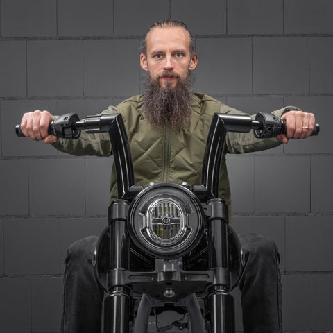 Monarch 2" Fat Bars – Built for Harleys with 1.25" Risers
