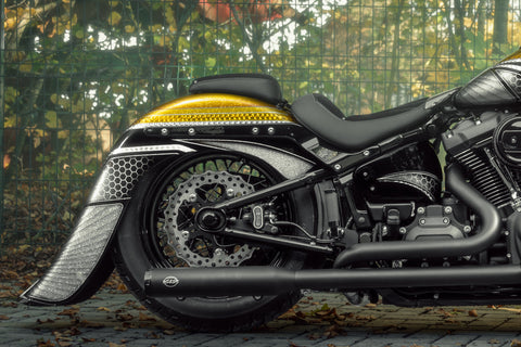 7.5" Stretch Softail M8 Rear Fender 2018-2025