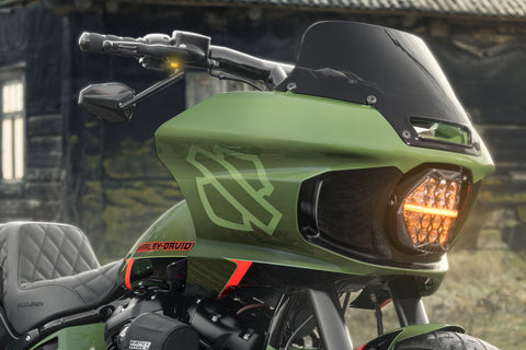 Softail 2015-2024 "Turbo" Led Turn Signals ECE Approved