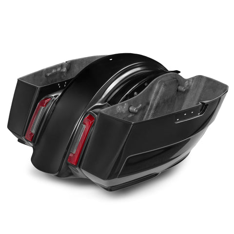 2024–2025 Touring Saddlebags & Rear Fender Kit – Edge Line Series