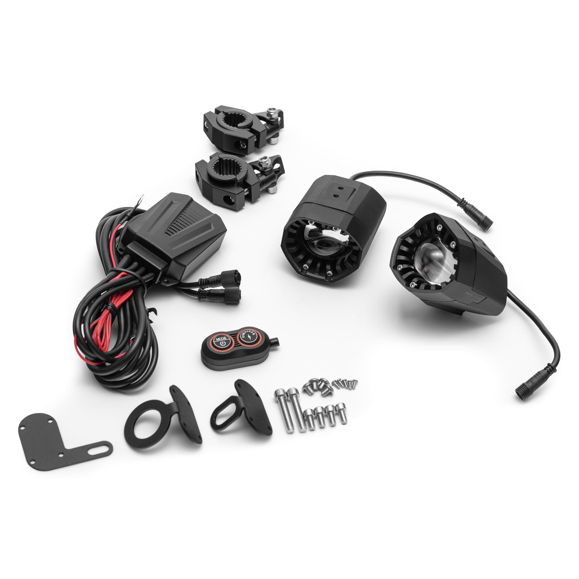Auxiliary LED Passing Spotlight – Dual Color, Bluetooth Control – rbmachine