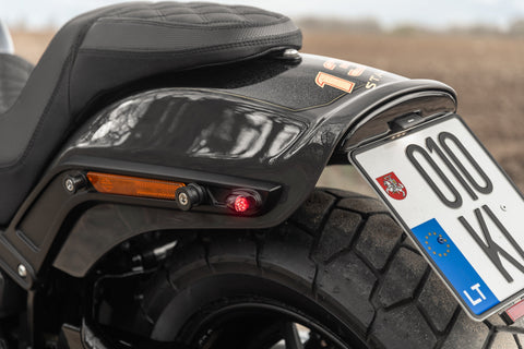 "Task Force" LED Taillight / Turn Signal Combo For Softail Fender Struts