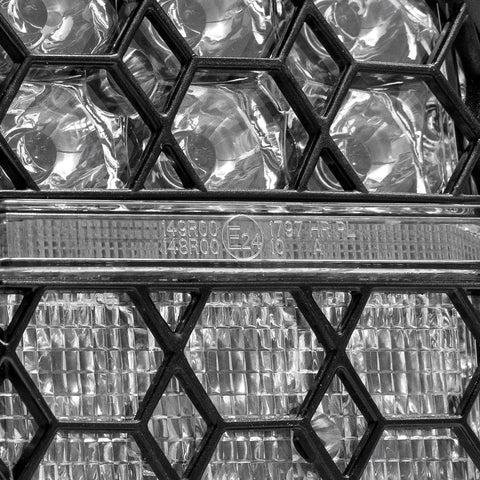 5 3/4" Honeycomb LED Headlight ECE Approved for Harley Softail FXBB/FXBR/FXLRS