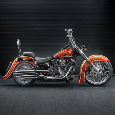 7.5" Extended Softail Rear Fender 2000-2017
