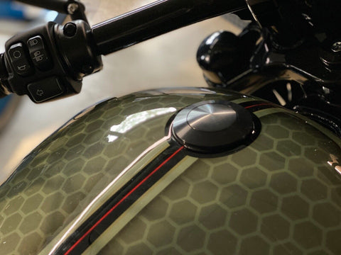 2001-2025 Black Flush Mount Pop-up Gas Cap